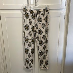 Aztec Printed Boho Pants; Women’s size medium